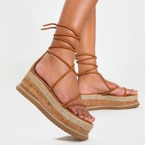 Truffle Flatform Espadrille Sandals